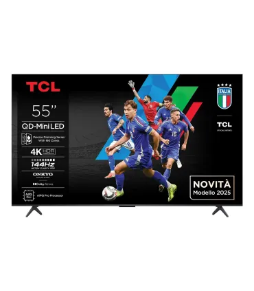 TCL Q6C 55Q6C 55" (139,7 cm) 4K Ultra HD Smart TV | Wi‑Fi | Design Métallique | Meilleur Prix & Livraison Rapide