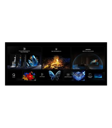 TCL Q6C 55Q6C 55" (139,7 cm) 4K Ultra HD Smart TV | Wi‑Fi | Design Métallique | Meilleur Prix & Livraison Rapide