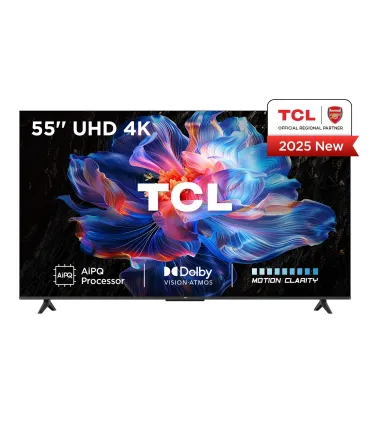 TCL V6C 55V6C 55" 4K Ultra HD Smart TV – Wifi, Métal, 270 cd/m² | Meilleur prix, livraison rapide