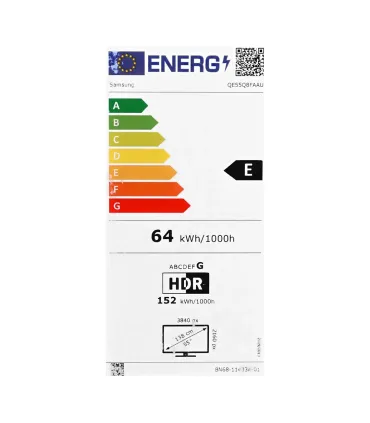 Samsung Q8F QE55Q8FAAU 55" 4K Ultra HD Smart TV – Wi‑Fi, QLED, HDR, Gris Titane | Prix & Avis