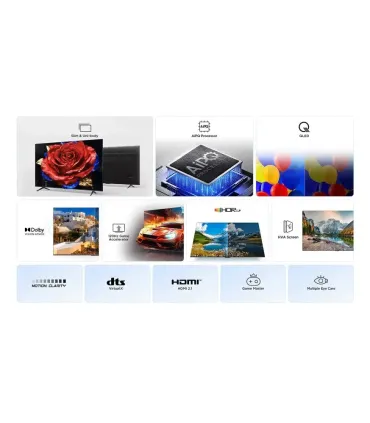 TCL T69C 50T69C 50" 4K Ultra HD Smart TV – Wi‑Fi, Métal, 350 cd/m² | Prix et Avis France