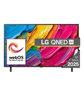 LG QNED 50QNED80A3A 50" (127 cm) 4K Ultra HD Smart TV – QNED, Wi‑Fi, Noir | Meilleur prix, Livraison rapide