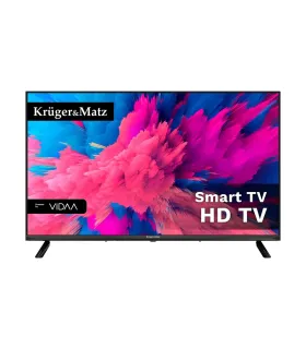 Krüger&Matz KM0232-V3 32" HD Smart TV (Wi‑Fi) Noir | Téléviseur LED 81,3 cm | Prix, Avis & Achat en Ligne