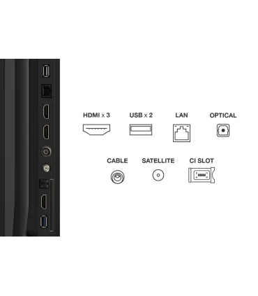 TCL V6C 75V6C 75" 4K Ultra HD Smart TV – Wifi, Métal, 330 cd/m² | Prix & Achat en Ligne