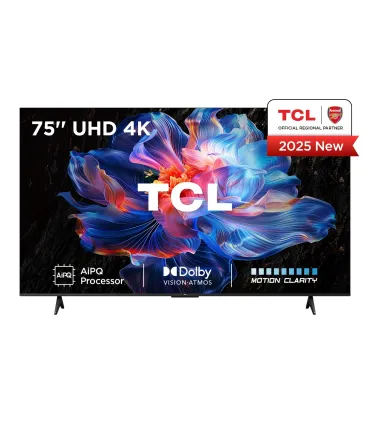 TCL V6C 75V6C 75" 4K Ultra HD Smart TV – Wifi, Métal, 330 cd/m² | Prix & Achat en Ligne