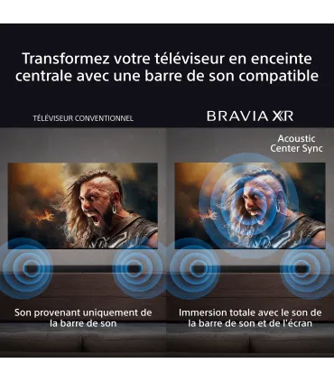 Sony Bravia 5 K98XR55BP 98" 4K UHD MiniLED – TV géante Mini‑LED 4K, XR, Google TV | Meilleur prix, livraison rapide