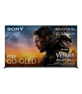 Sony Bravia 8II K65XR8M25B 65" QD‑OLED 4K UHD TV | HDR, 120 Hz, Google TV | Meilleur prix et livraison rapide