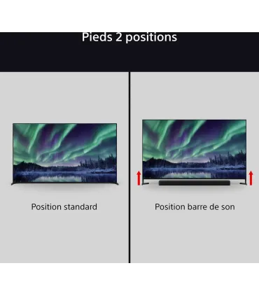 Sony Bravia 8II K55XR8M25BP 55" QD‑OLED 4K UHD TV | HDR, Google TV, Dolby Vision/Atmos | Meilleur prix et livraison rapide