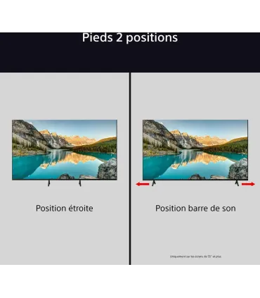 TV intelligente Sony K43S35BP 43" 4K Ultra HD