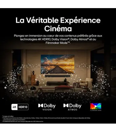 LG OLED77G54LW 77" 4K UHD OLED – Dolby Vision, 120Hz, webOS | Prix, Avis & Livraison Rapide