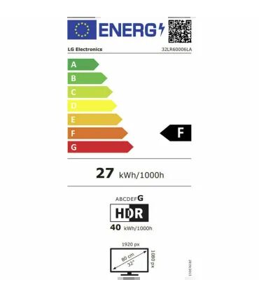 LG 32LR60006LA 32" Full HD LED – Smart TV, HDR, Triple Tuner | Prix, Avis & Achat en Ligne