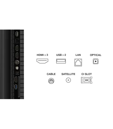 TCL P79K 75" 4K Ultra HD Smart TV (75P79K) – Wifi, Métal, 450 cd/m² | Prix & Avis