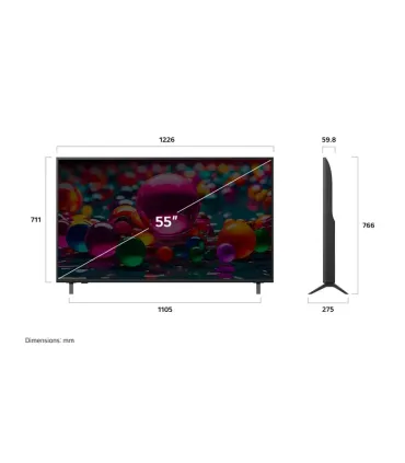 LG 55UA75006LA 55" 4K UHD LED – Smart TV | HDR, Wi‑Fi, Ultra HD – Prix & Avis