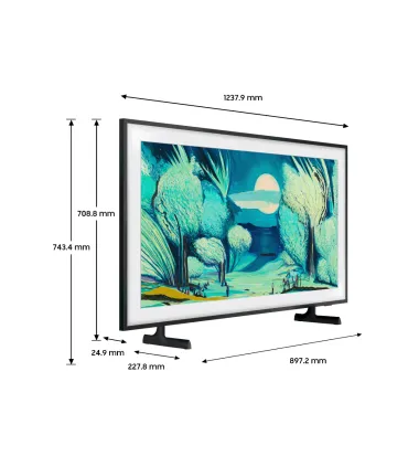 Samsung The Frame 2025 55" 4K QLED (TQ55LS03FAUXXC) – TV Design Cadre, Mode Art, Smart TV, HDMI 2.1, HDR10+ | Prix et Avis