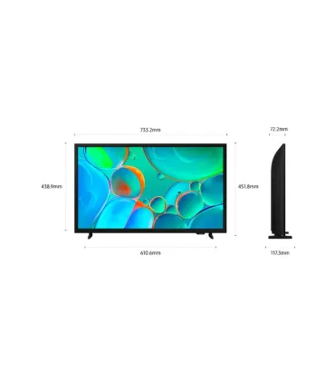 Samsung TU32H5005FKXXC 32" HD LED – TV 32 pouces, HDMI/USB, Tuner TNT – Prix et Avis