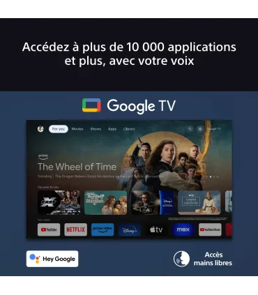 Sony Bravia 8 K65XR80 65" 4K UHD OLED – TV OLED 65 pouces 4K HDR, Google TV, Dolby Vision/Atmos | Prix, Avis & Livraison rapide