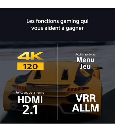 Sony Bravia 7 K85XR70 85" 4K UHD Mini‑LED TV | XR Processor, 120Hz, Google TV | Prix & Avis