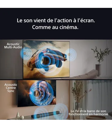 Sony Bravia 7 K85XR70 85" 4K UHD Mini‑LED TV | XR Processor, 120Hz, Google TV | Prix & Avis