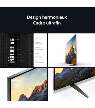 Sony Bravia 7 K85XR70 85" 4K UHD Mini‑LED TV | XR Processor, 120Hz, Google TV | Prix & Avis