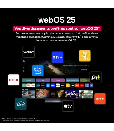 LG OLED65G54LW 65" 4K UHD OLED – TV OLED 4K Ultra HD, Dolby Vision/Atmos, Gaming 120 Hz | Prix, Avis & Livraison Rapide