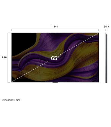 LG OLED65G54LW 65" 4K UHD OLED – TV OLED 4K Ultra HD, Dolby Vision/Atmos, Gaming 120 Hz | Prix, Avis & Livraison Rapide