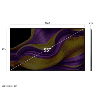 LG OLED55G54LW 55" 4K UHD OLED – TV OLED 4K HDR, Dolby Vision/Atmos, webOS | Meilleur prix, Avis & Promo