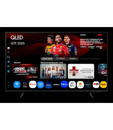 Samsung TQ98Q7FAAUXXC 98" QLED 4K UHD – TV Géante, Quantum HDR, 120 Hz | Meilleur Prix et Livraison Rapide