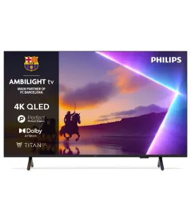 Philips 85PUS8510/12 85" 4K UHD QLED – TV Smart Android, HDR10+, Dolby Vision/Atmos, P5 Perfect Picture | Meilleur prix et livra
