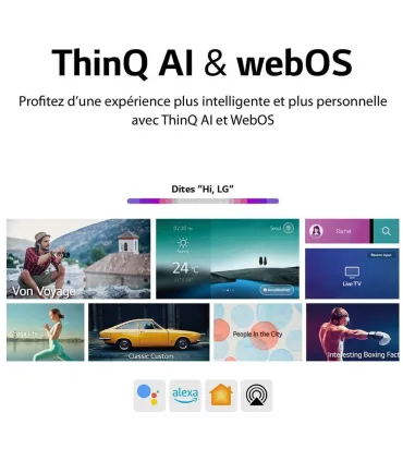 LG QNED916QE 86" 4K UHD QNED – Smart TV Mini‑LED, Dolby Vision IQ & Atmos, 120 Hz | Prix, Avis & Livraison Rapide