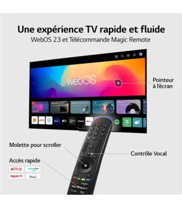 LG 86QNED866RE 86" 4K UHD QNED – TV Mini‑LED, Quantum Dot, Dolby Vision/Atmos, 120 Hz | Prix, Avis & Achat en Ligne