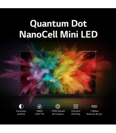 LG 86QNED866RE 86" 4K UHD QNED – TV Mini‑LED, Quantum Dot, Dolby Vision/Atmos, 120 Hz | Prix, Avis & Achat en Ligne