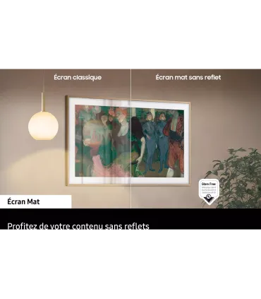 Samsung The Frame 2025 43" 4K QLED (TQ43LS03FAUXXC) | TV Design Cadre, Art Mode | Prix et Achat