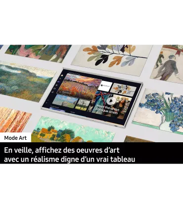Samsung The Frame 2025 43" 4K QLED (TQ43LS03FAUXXC) | TV Design Cadre, Art Mode | Prix et Achat