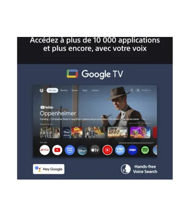 Sony Bravia 8A K65XR8A 65" OLED 4K UHD – TV HDR, Google TV, Dolby Vision & Atmos | Meilleur Prix
