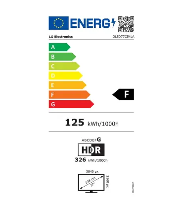 LG OLED77C54LA 77" 4K UHD OLED – TV OLED 4K HDR10, Dolby Vision, AI ThinQ | Meilleur prix et livraison rapide