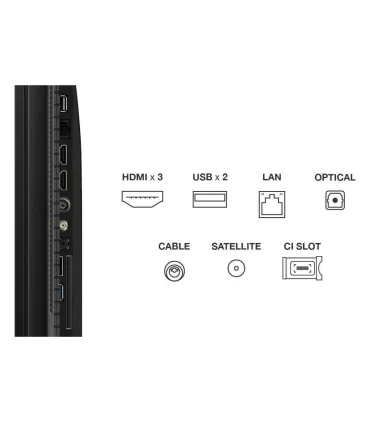 TV intelligente TCL 43P7K 43" 4K Ultra HD | LED HDR D-LED QLED | Smart TV – Meilleur prix et avis