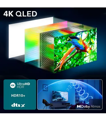 Philips 55PUS7810/12 55" 4K UHD QLED – Smart TV, HDR, Ambilight | Meilleur Prix et Avis