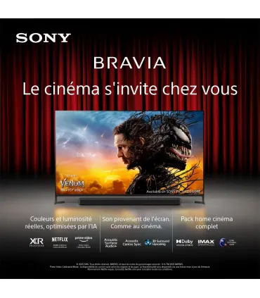 Sony Bravia 3 K85S35BP 85" 4K UHD LED – Smart TV HDR, Google TV, Dolby Vision/Atmos | Prix & Avis