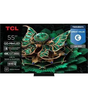TCL 55C7K 55" 4K UHD QD MiniLED – TV 4K HDR, 144 Hz, Google TV | Prix, Avis & Livraison Rapide