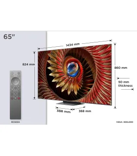 TCL 65C8K 65" 4K UHD QD MiniLED