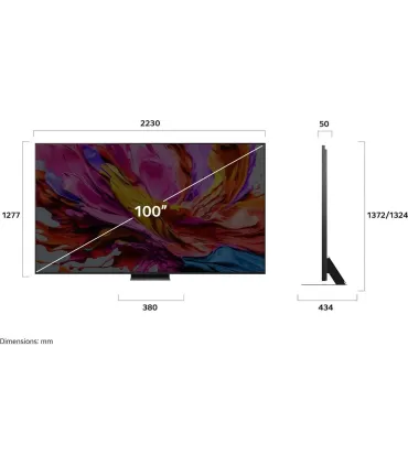 LG 100QNED86A6 100" 4K UHD QNED TV – Mini LED, HDR, Smart TV | Prix, Avis & Achat en ligne