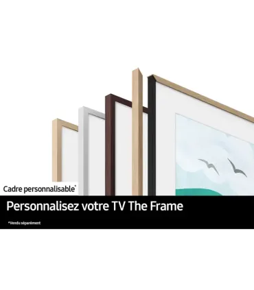 Samsung The Frame 2025 65" (TQ65LS03FAUXXC) – TV QLED 4K UHD | Mode Art, Design cadre, Smart TV | Prix et Livraison rapide