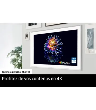 Samsung The Frame 2025 65" (TQ65LS03FAUXXC) – TV QLED 4K UHD | Mode Art, Design cadre, Smart TV | Prix et Livraison rapide