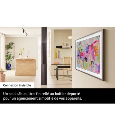 Samsung The Frame 2025 65" (TQ65LS03FAUXXC) – TV QLED 4K UHD | Mode Art, Design cadre, Smart TV | Prix et Livraison rapide
