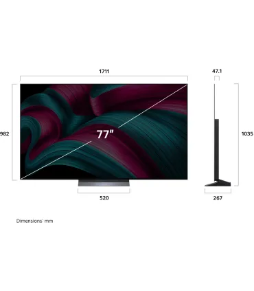 LG OLED83C54LA 83" | TV 4K UHD OLED HDR – Achetez au Meilleur Prix