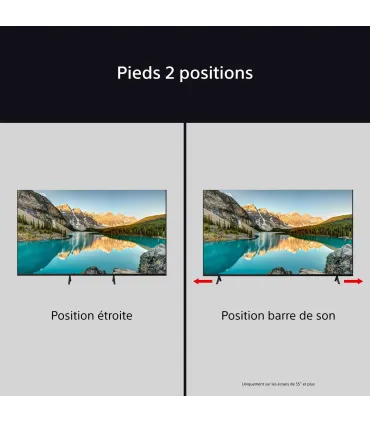 Sony Bravia 3 K43S35BP 43" 4K UHD Direct LED | Téléviseur Sony Pas Cher