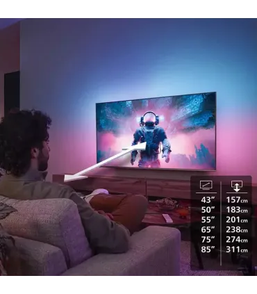 Philips 50PUS9010 50" 4K UHD QLED - Achetez au Meilleur Prix