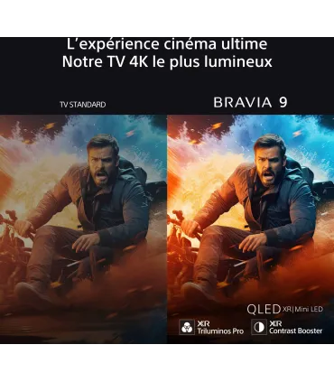 Sony Bravia 9 K75XR90 – TV 75" 4K UHD QLED | Meilleur Prix Garanti