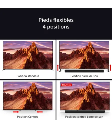 Sony Bravia 9 K75XR90 – TV 75" 4K UHD QLED | Meilleur Prix Garanti