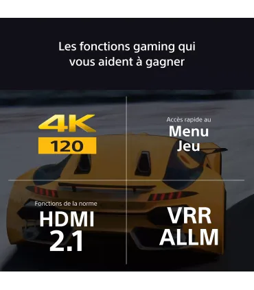 Sony Bravia 9 K75XR90 – TV 75" 4K UHD QLED | Meilleur Prix Garanti